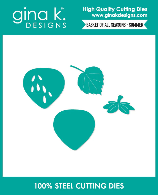 Gina K Design DIE- Basket of All Seasons Summer (LH-DIE0766)