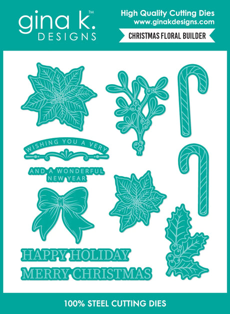Gina K Designs Bundle - Christmas Floral Builder