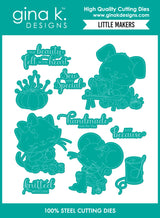 Gina K Designs Bundle - Little Makers Stamp & Die
