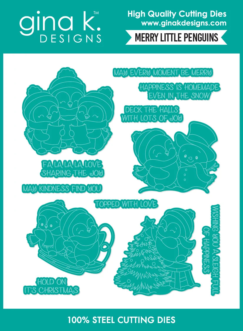 Gina K Designs Bundle - Merry Little Penguins