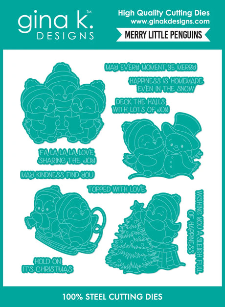 Gina K Designs Bundle - Merry Little Penguins