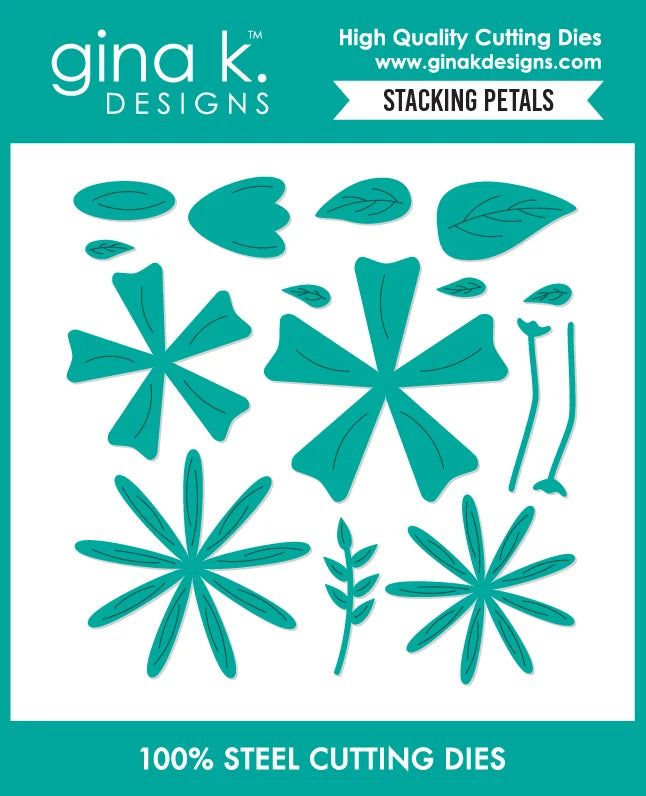 Gina K Designs DIE- Stacking Petals