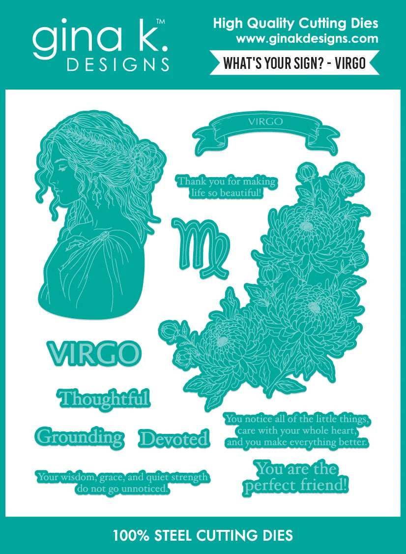 Gina K Designs Bundle – What's Your Sign? – Virgo