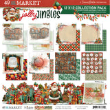 49 & Market Jolly Jingles 12x12 Collection Pack - DJJ-38040