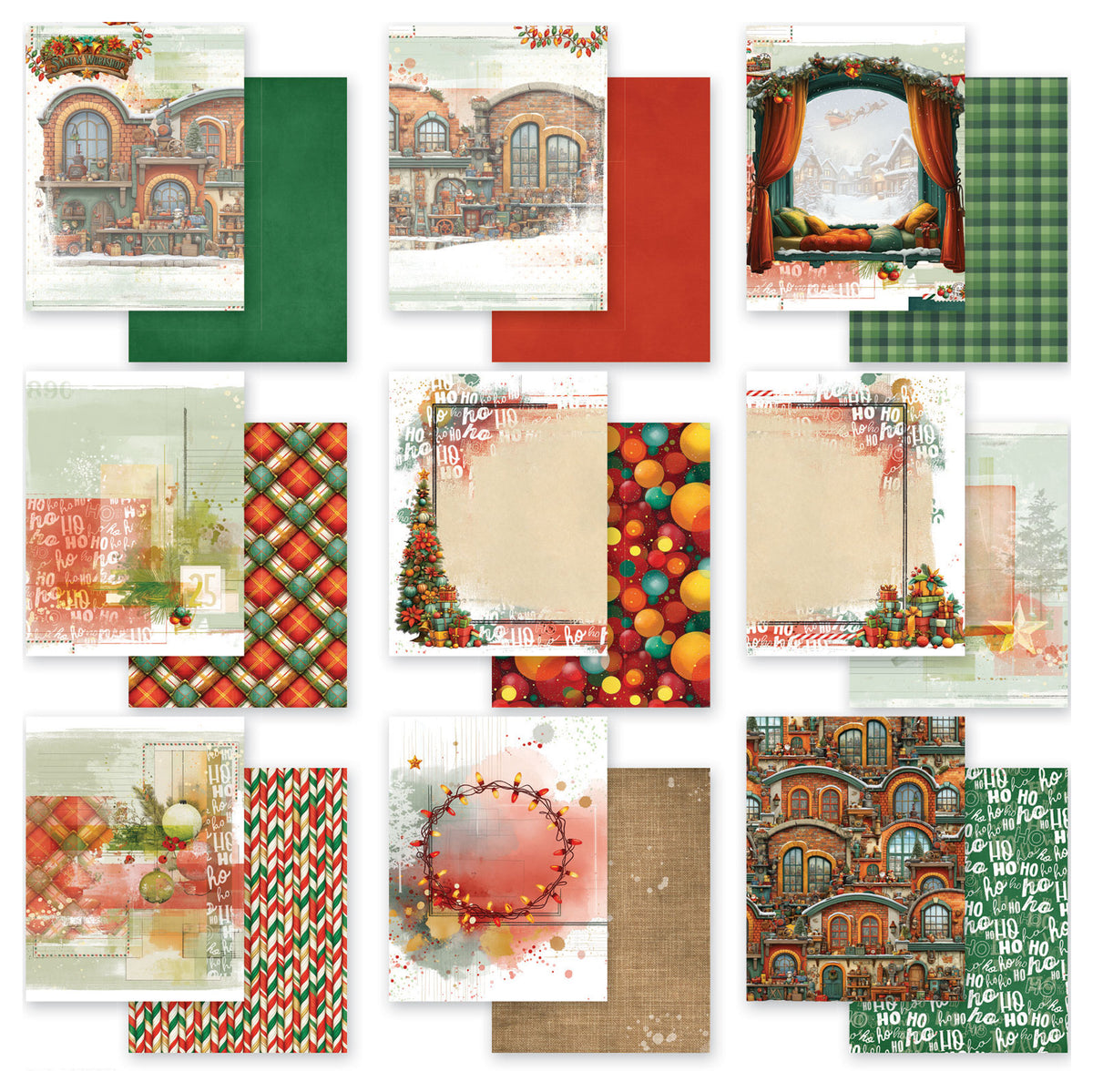 49 & Market Jolly Jingles 6x8 Collection Pack - DJJ-38064