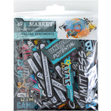 49 & Market Level Up Chipboard Set - DLU-36657