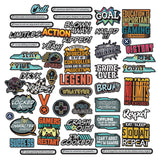 49 & Market Level Up Chipboard Set - DLU-36657
