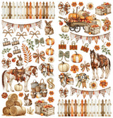 49 & Market Season's Bounty Laser Cut Elements - DSB-38675