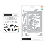 Concord & 9th Daisy Delight Stamp Set (4 x 4) & Die Bundle