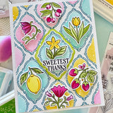 Pinkfresh Studio Cottage Frames Stamp/die/stencil Bundle