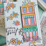 Pinkfresh Studio Darling District Stamp, Die & Stencil Bundle
