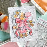 Pinkfresh Studio Fragrance Notes Stamp, Die & Stencil Bundle