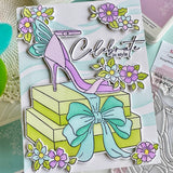 Pinkfresh Studio Step into Style Stamp, Die & Stencil Bundle