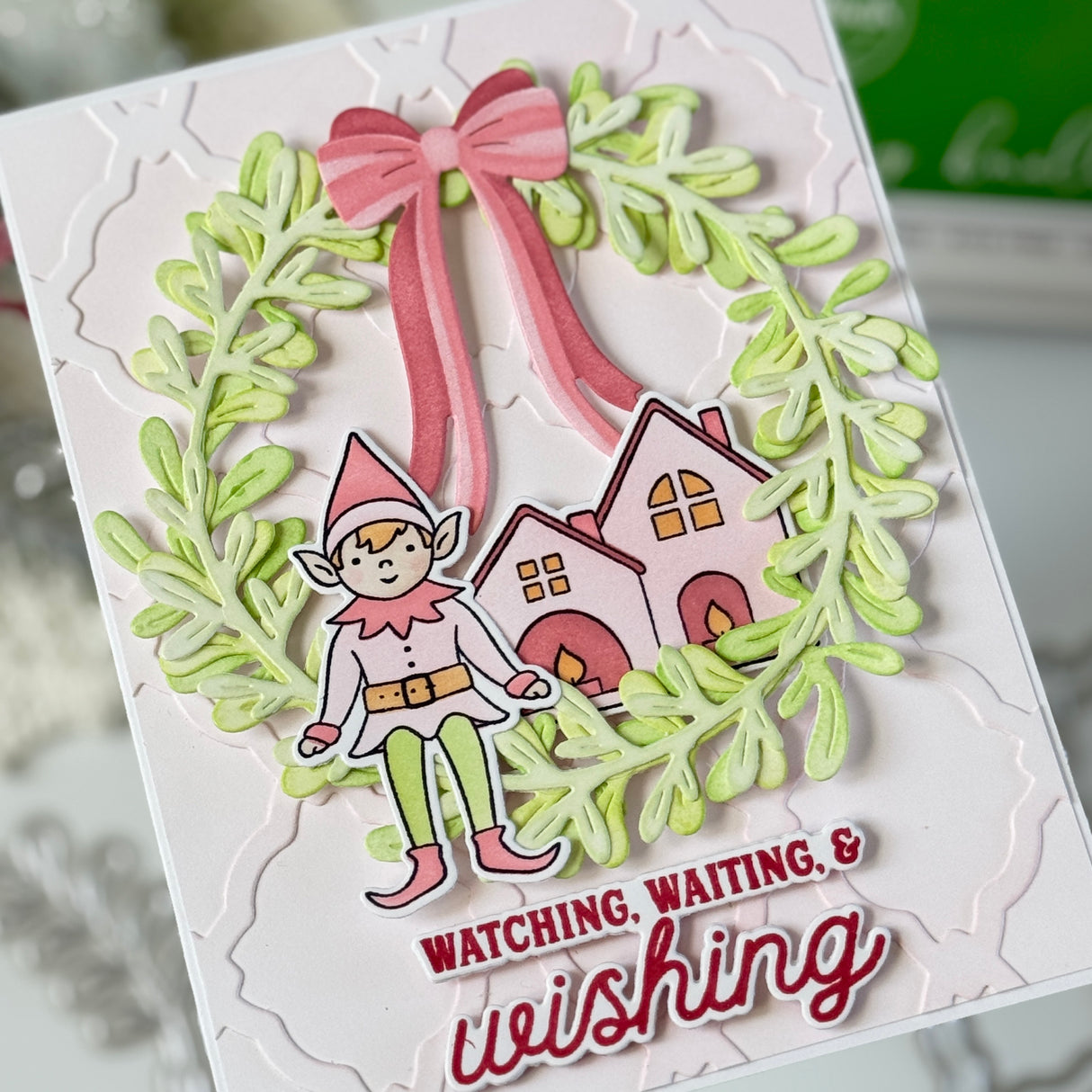 Pinkfresh Studio Interlaced Quatrefoil press plate & Die Bundle