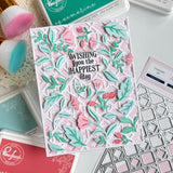 Pinkfresh Studio Wild Meadow Wreath die/ Stencil Bundle