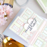 Pinkfresh Studio Darling District Stamp, Die & Stencil Bundle