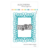 Alex Syberia Designs Delicate Frame & Friend Die Set ASD-D-215