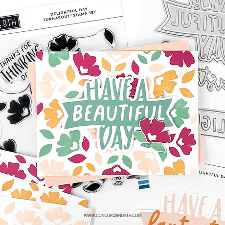 Concord & 9th Delightful Day Turnabout™ Stamp Set