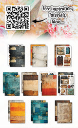 Aall and Create Design Paper A6 Rusty Rhythms (AALL-PA-011)