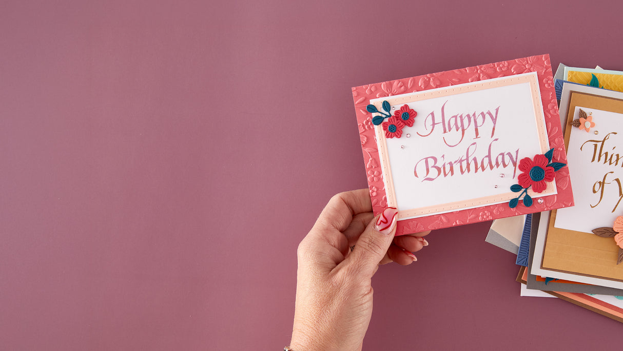 Spellbinders Upright Italic Everyday Sentiments Press + Foil Bundle by Paul Antonio