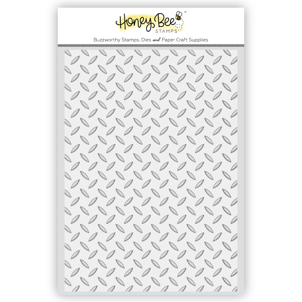 Honey Bee Stamps Diamond Plate - 3D Embossing Folder