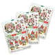 Katy Sue Designs Die Cut Decoupage – Christmas Gnomes (Pack of 12)