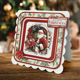 Katy Sue Designs Die Cut Decoupage – Santa's Seasonal Visit (Pack of 3)