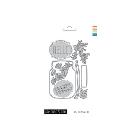 Concord & 9th Dill-ightful Stamp Set  (6 x 8) / Die Bundle