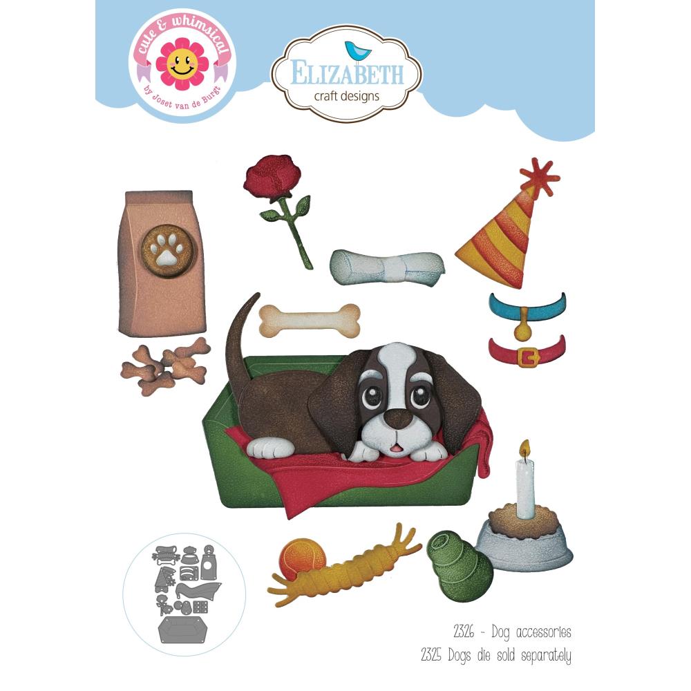 Elizabeth Craft Designs Dog Days Dies – Dog Accessories (2326)