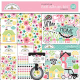 Doodlebug - My Happy Place Album Kit plus 8x8 Storybook D-Ring Album Cupcake