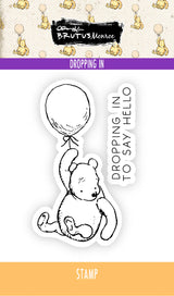 Brutus Monroe Dropping In 2x3 Stamp Set / Stencil Bundle