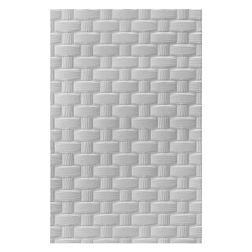 Spellbinders Woven 3D Embossing Folder – Spring Sampler (Simon Hurley)