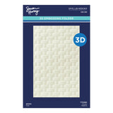 Spellbinders Woven 3D Embossing Folder – Spring Sampler (Simon Hurley)