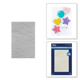 Spellbinders Plaster 3D Embossing Folder fromthe Birthday Bash Collection by Simon Hurley