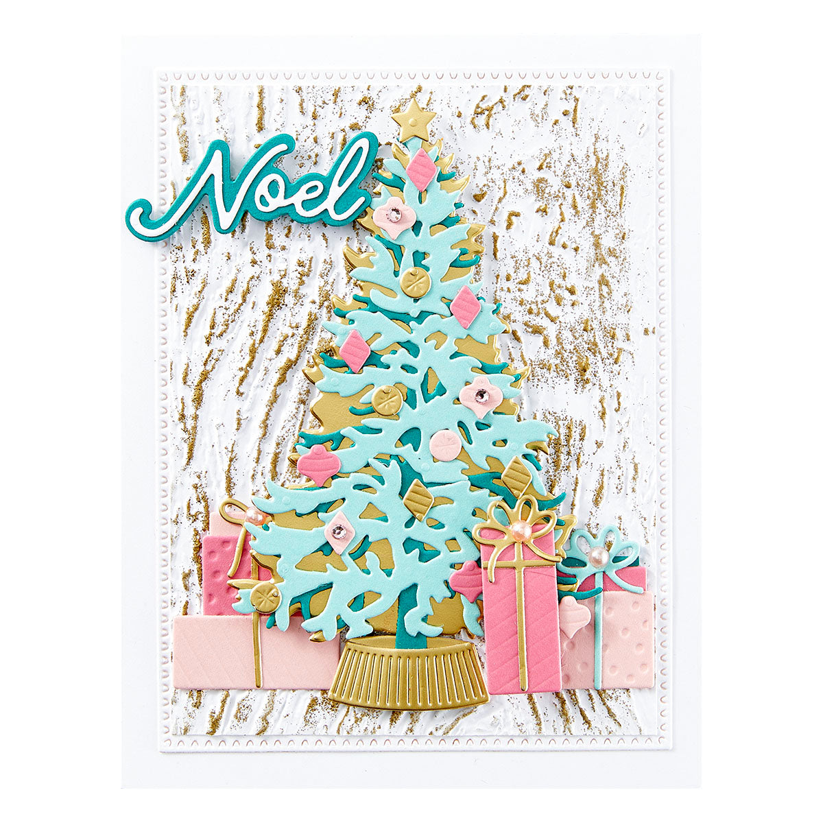 Spellbinders Bark 3D Embossing Folder from the Timeless Trees Collection by Simon Hurley