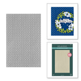 Spellbinders Linen 3D Embossing Folder from the Texture & Foliage Collection by Suzanne Hue
