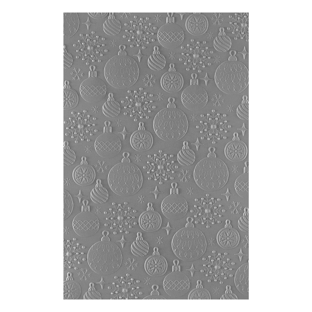 Spellbinders Season Sparkles 3D Embossing Folder from the Merry Mischief Collection