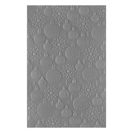 Spellbinders Season Sparkles 3D Embossing Folder from the Merry Mischief Collection