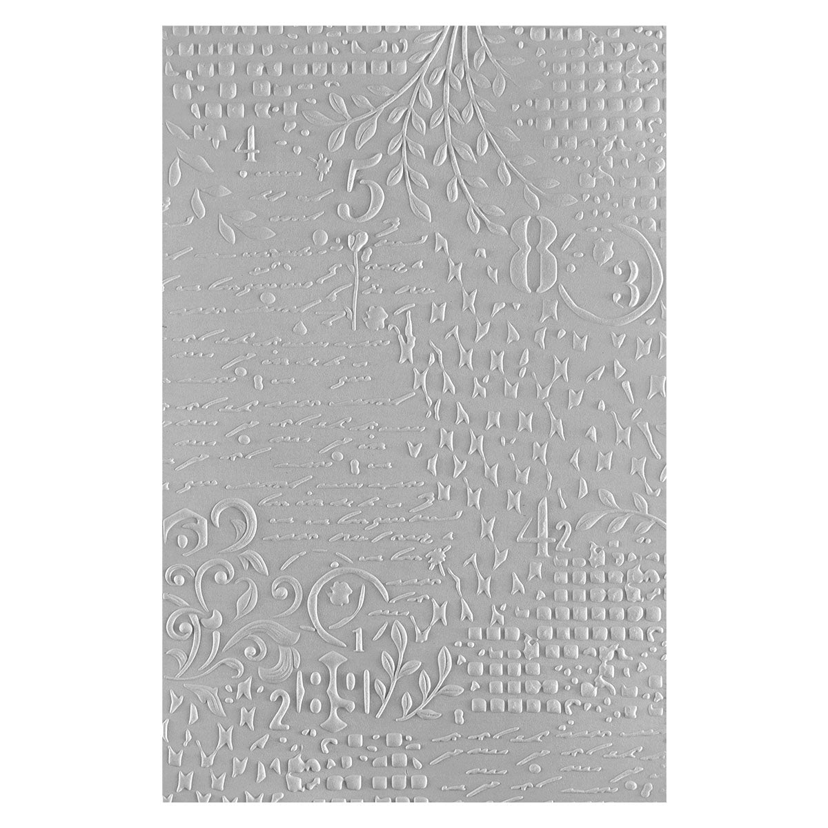 Spellbinders Distress Mix 3D Embossing Folder from the Beautifully Imperfect Collection