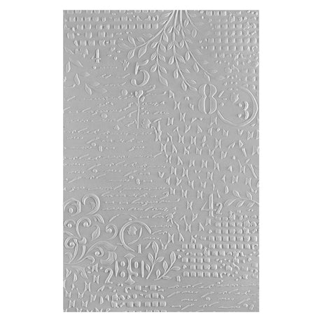 Spellbinders Distress Mix 3D Embossing Folder from the Beautifully Imperfect Collection