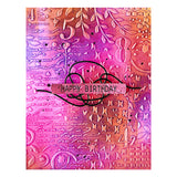 Spellbinders Distress Mix 3D Embossing Folder from the Beautifully Imperfect Collection