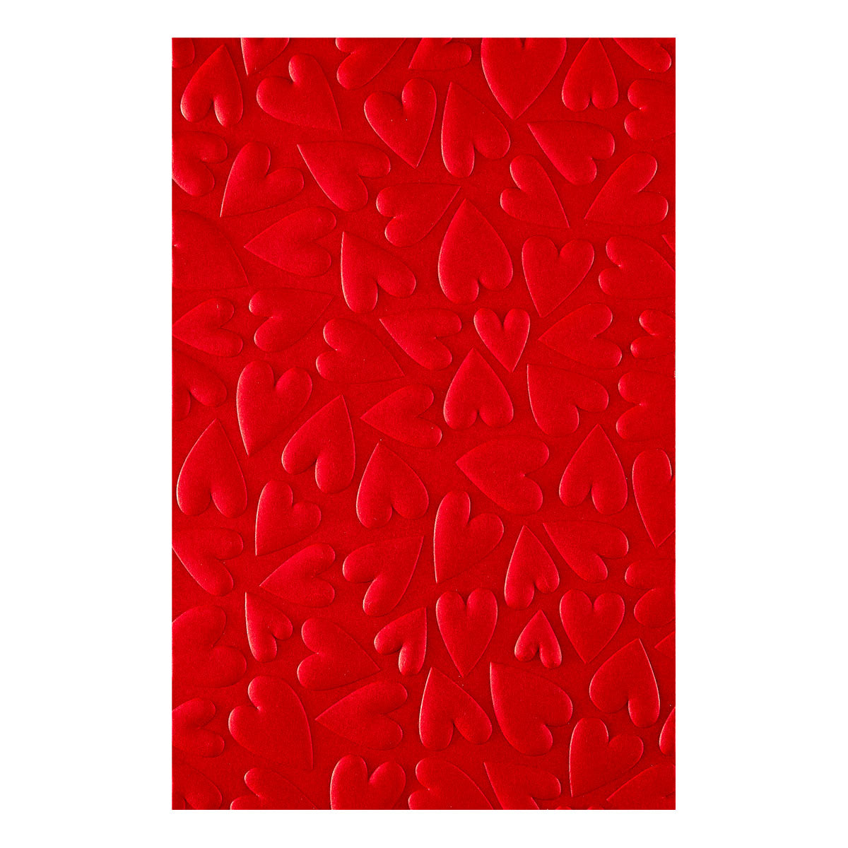 Spellbinders Puffy Hearts 3D Embossing Folder
