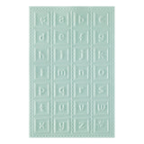 Spellbinders Classic Pooh Baby Blocks 3D Embossing Folder