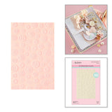 Spellbinders Haberdashery Buttons 3D Embossing Folder by Frank Garcia