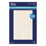 Spellbinders Rattan Cane 3D Embossing Folder by Simon Hurley E3D-178