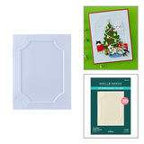 Spellbinders A2 Ornate Molded Frame 3D Embossing Folder by Yana Smakula