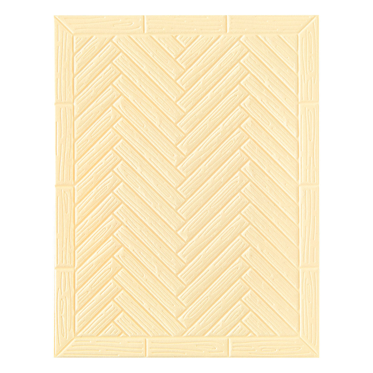 Spellbinders A2 Herringbone Decor 3D Embossing Folder by Yana Smakula