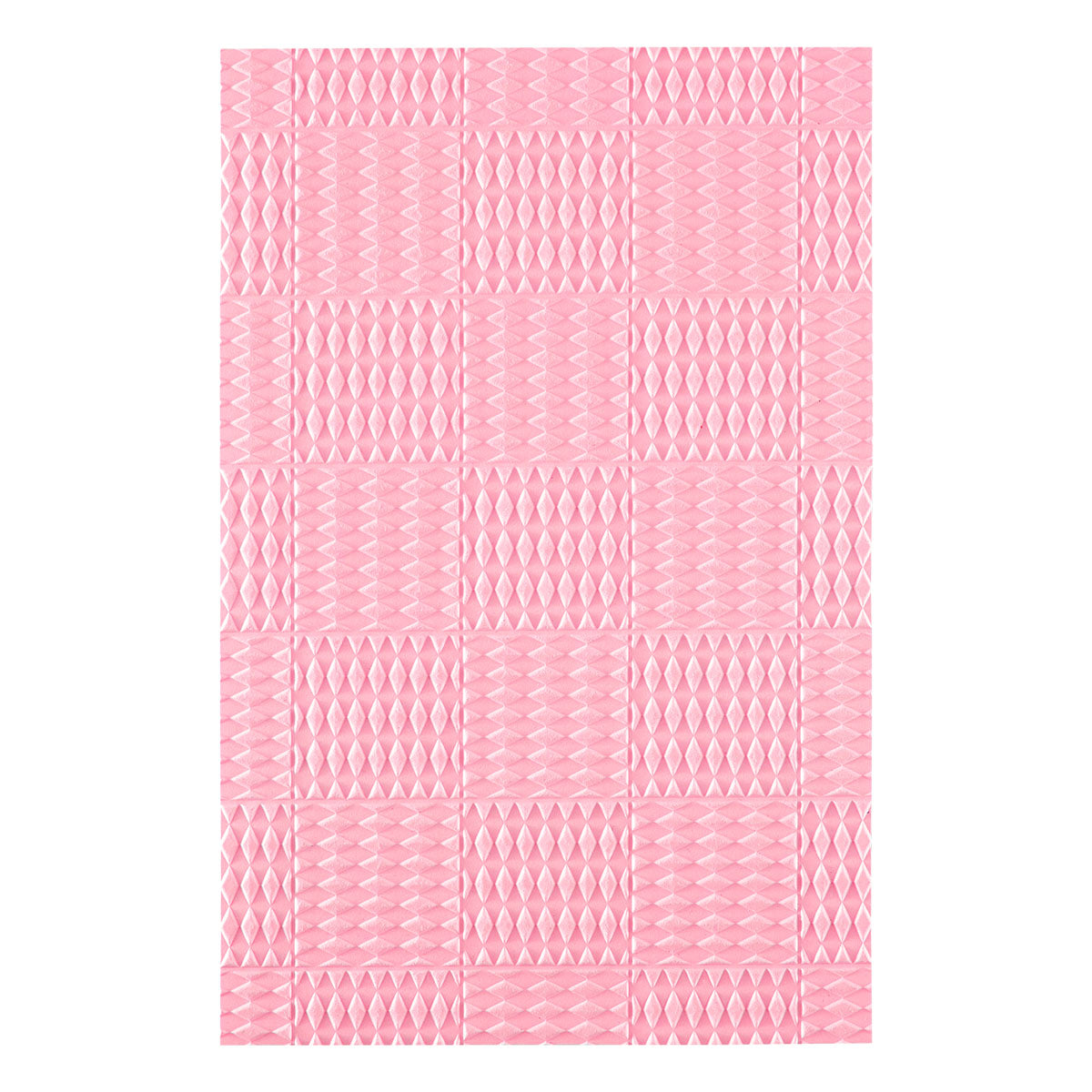 Spellbinders Diamond Blocks 3D Embossing Folder