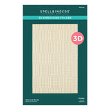 Spellbinders Diamond Blocks 3D Embossing Folder