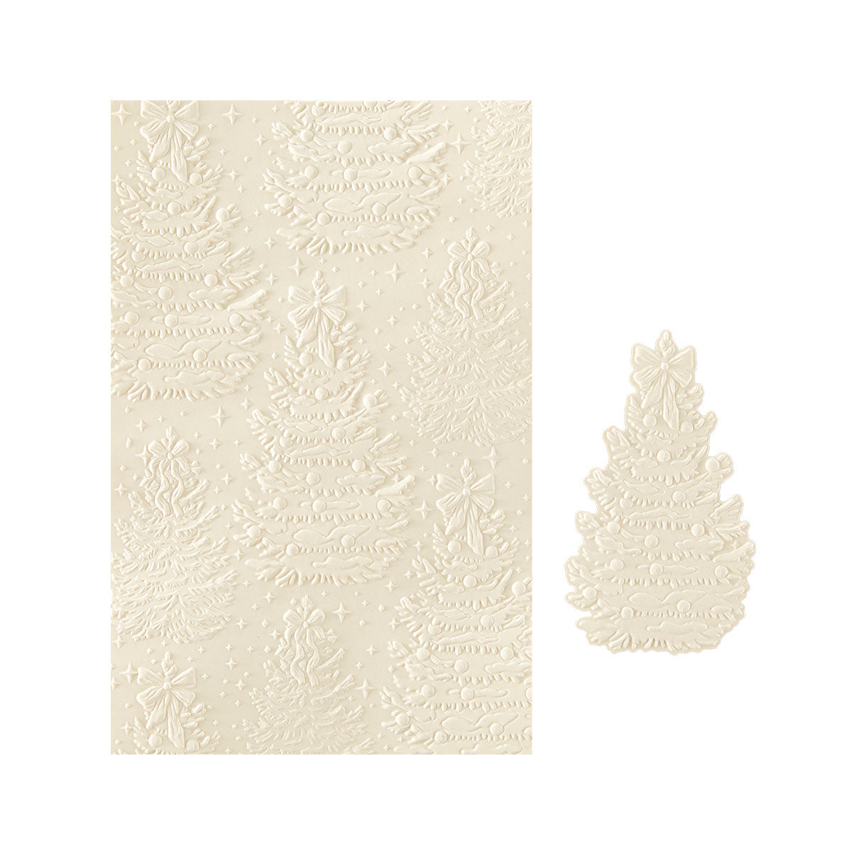 Spellbinders Sparkling Trees 3D Embossing Folder by Frank Garcia